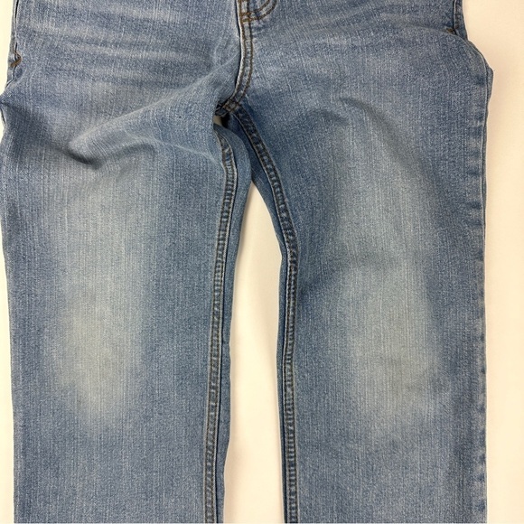Cat & Jack Jeans Boys 10 Bootcut Stretch Light Wash - Picture 3 of 7